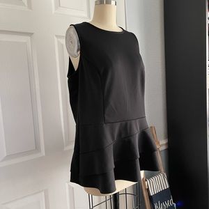 Worrhington | Sleeveless Peplum style Top